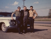 Larry Brooks, Charlie Spivak, Tom Florio, 1960